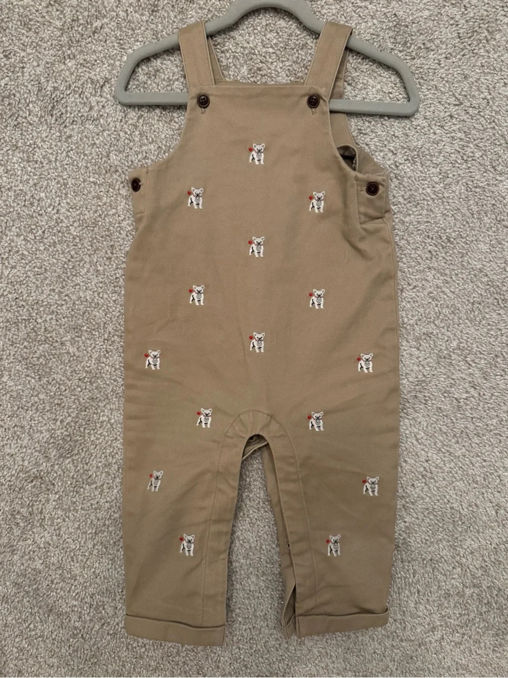 Janie and Jack dog overall